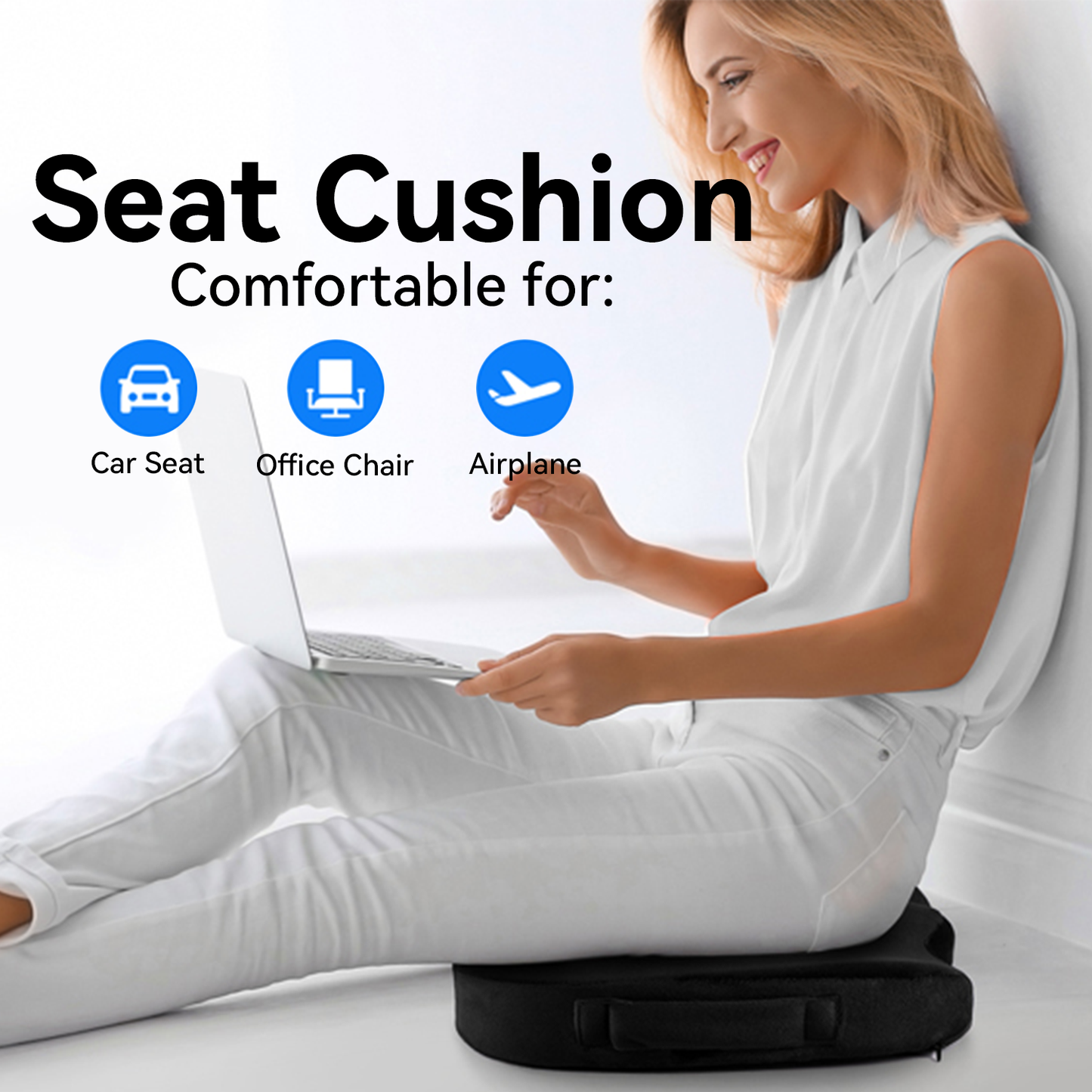 ViN-C02 - Premium Memory foam seat cushion with cooling gel
