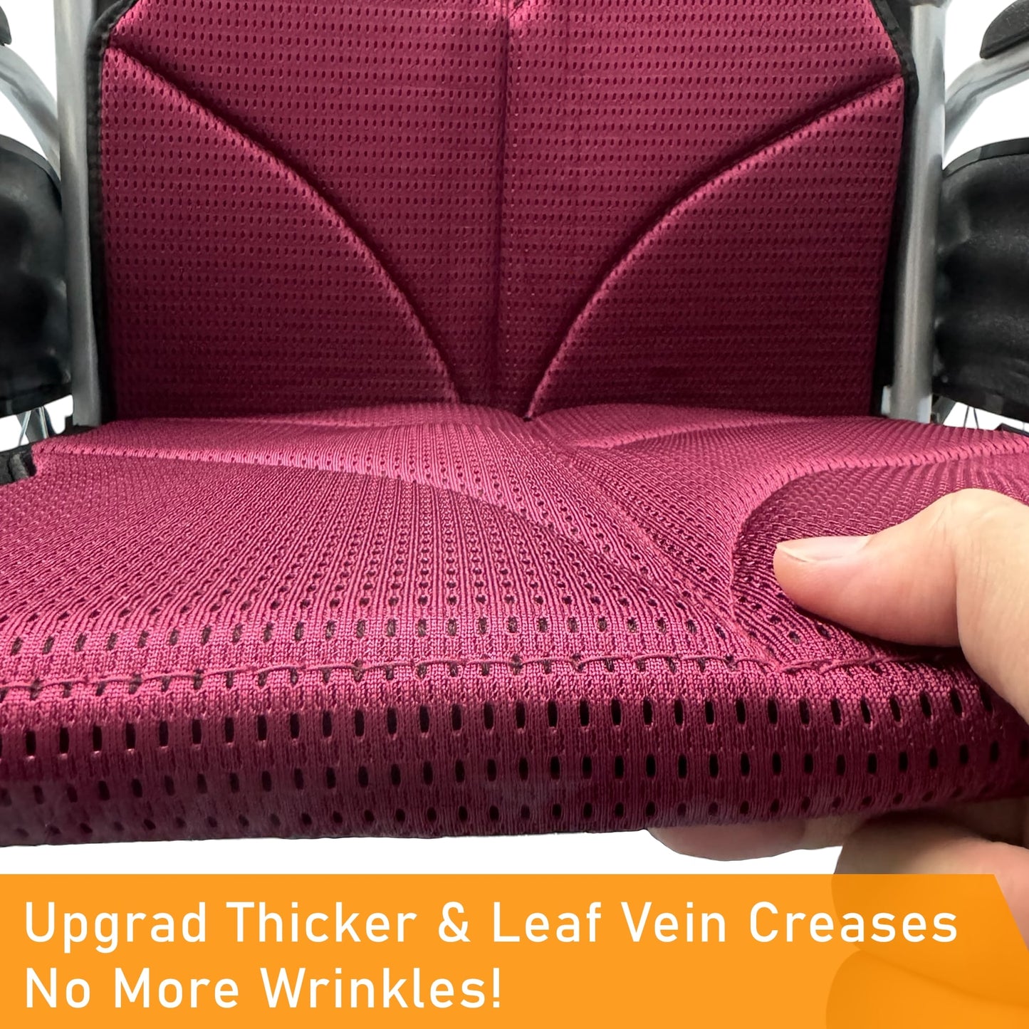 ViN 46A5S-16 | "16 inch" Narrow 16 Inches/40cm Seat Pushchair for Children and Small Size User - Washable Cushion - Flip-up Armrest - Detachable Legrest - Anti Tipper