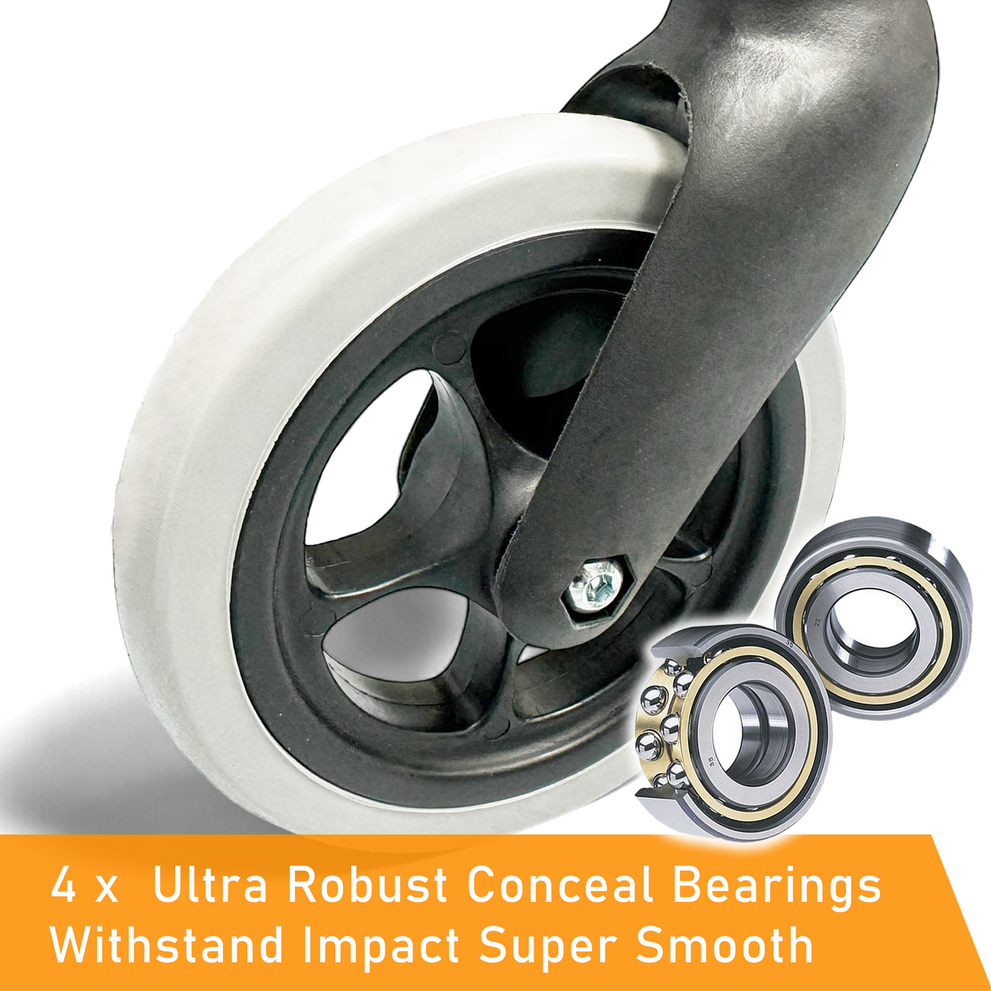 ViN 32ASAT | Pushchair - Fixed Armrest - Retractable Footrest - Anti Tipper