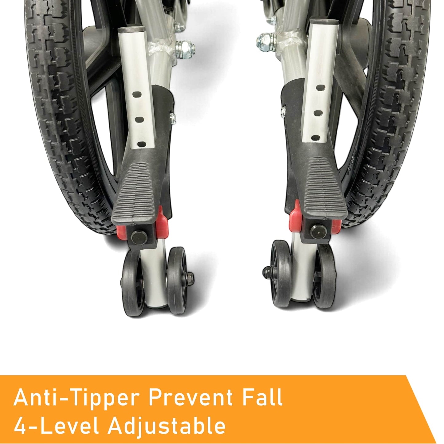 ViN 46A5S-16 | "16 inch" Narrow 16 Inches/40cm Seat Pushchair for Children and Small Size User - Washable Cushion - Flip-up Armrest - Detachable Legrest - Anti Tipper