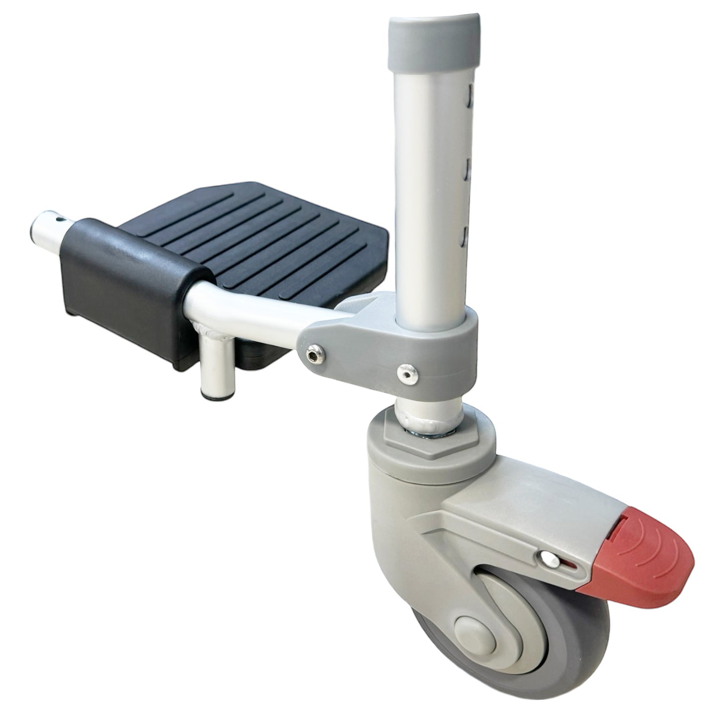 Spare Parts - 1 x Front Wheels with Footrest - Model ViN-J02 Commode