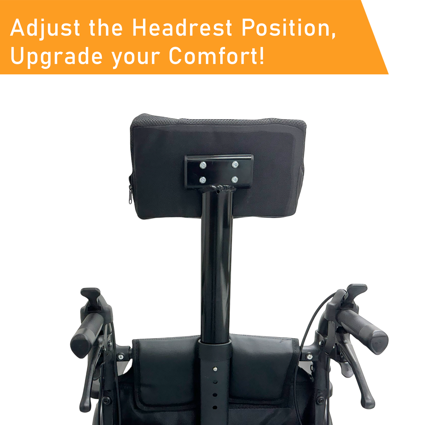ViN-A19 | Travel Pushchair - Flip-up Armrest & Footrest + Haversack bag Carrier + Cabin Approved Size + Adjustable Headrest