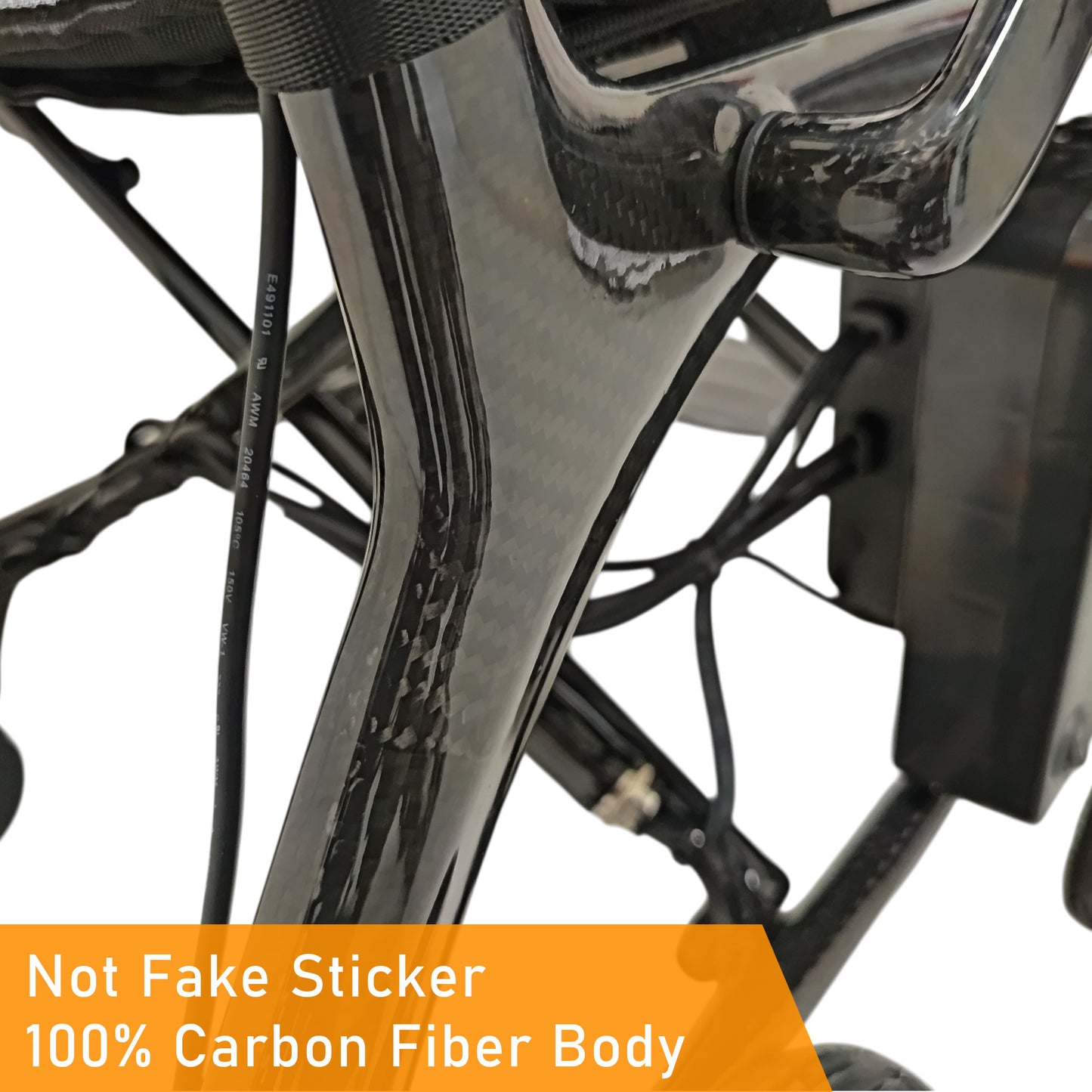 ViN-46A7 | Motorised Electric Wheelchair +Carbon Fiber Ultra lightweight Corrosion-Resistant +Armrest Flip Up +Detachable & Washable Cushion +Anti-Tipper