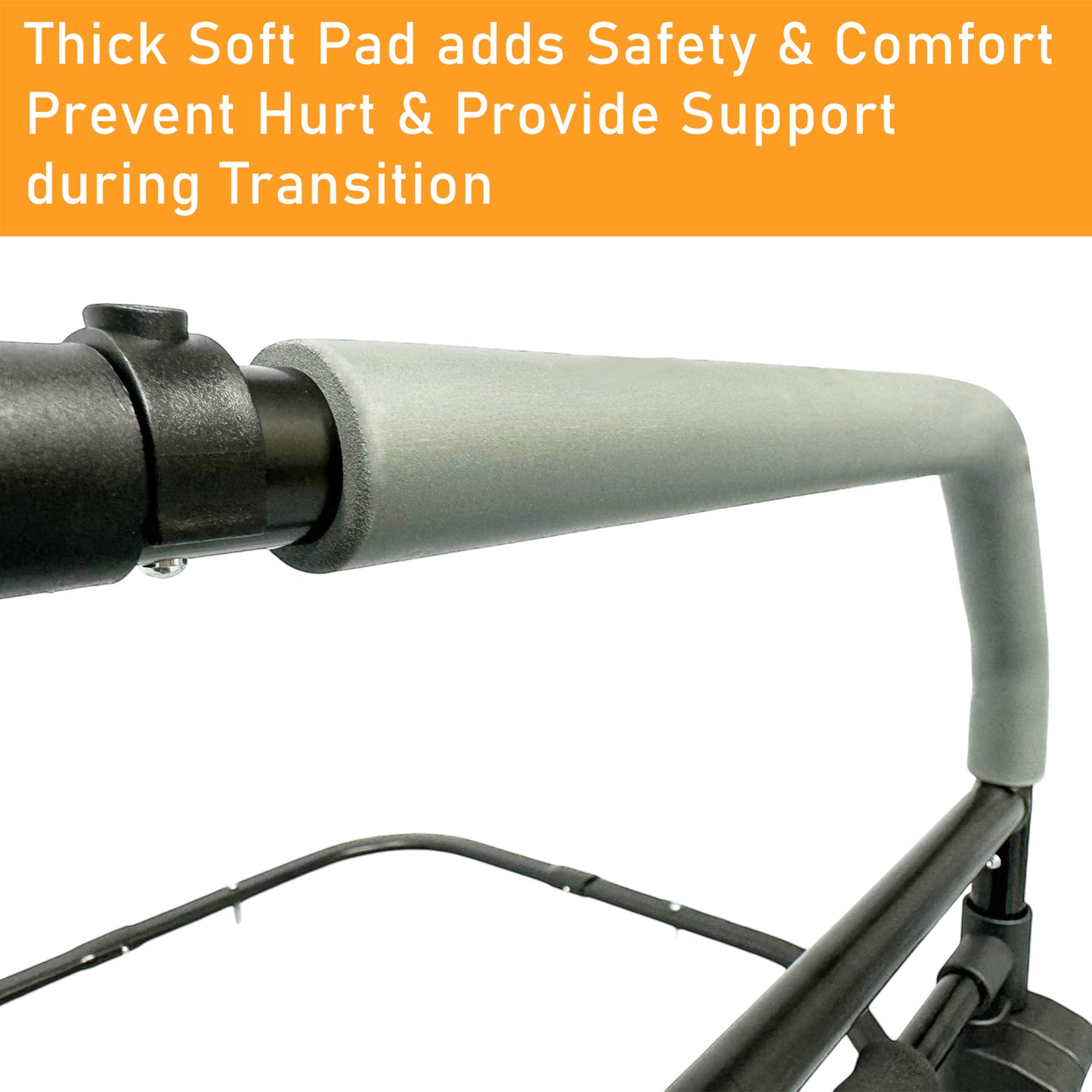 ViN BR03 | Bedside Rail with Legs Foldable Flip Down Function