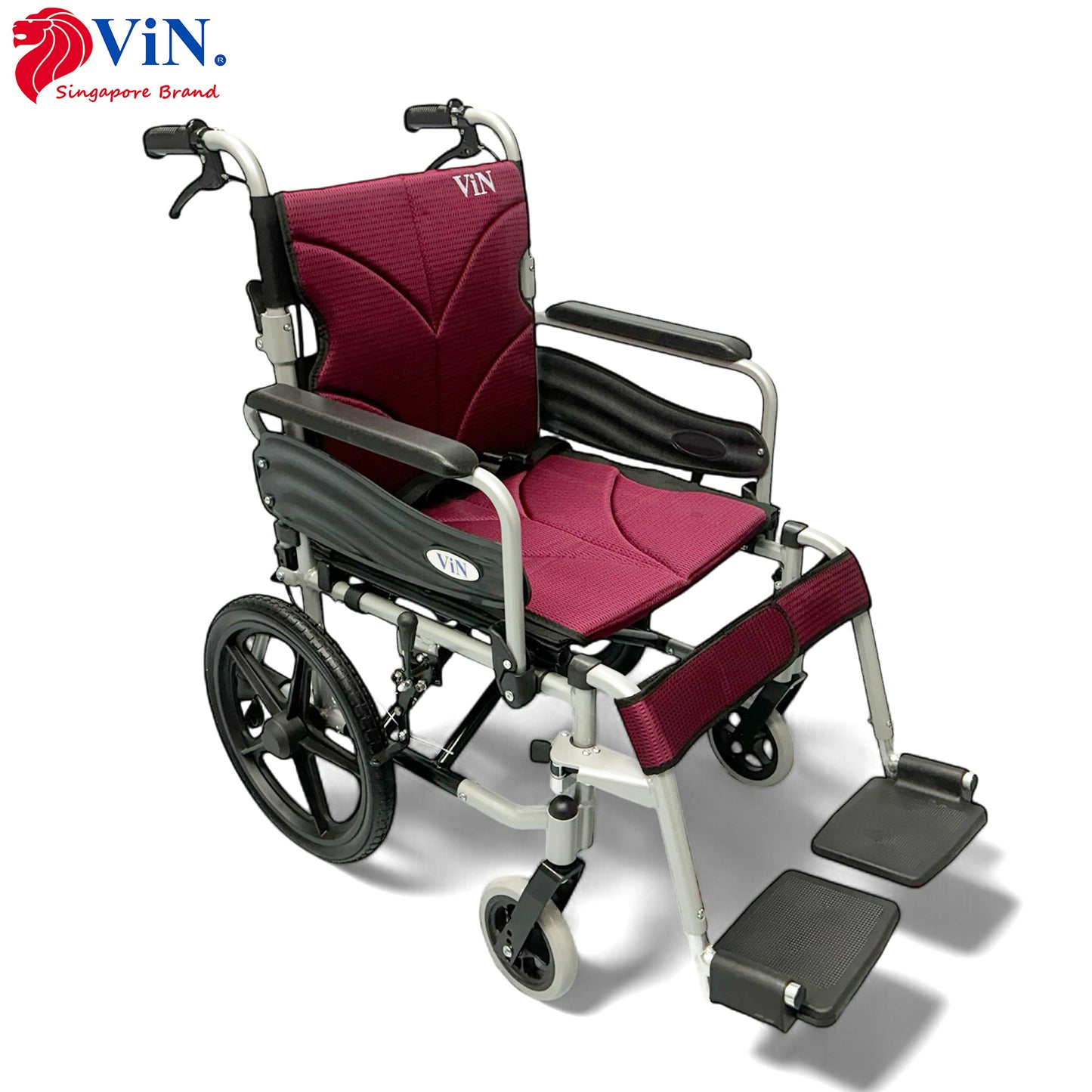 ViN 46A5S | Pushchair - Washable Cushion - Flip-up Armrest - Detachable Legrest - Anti Tipper