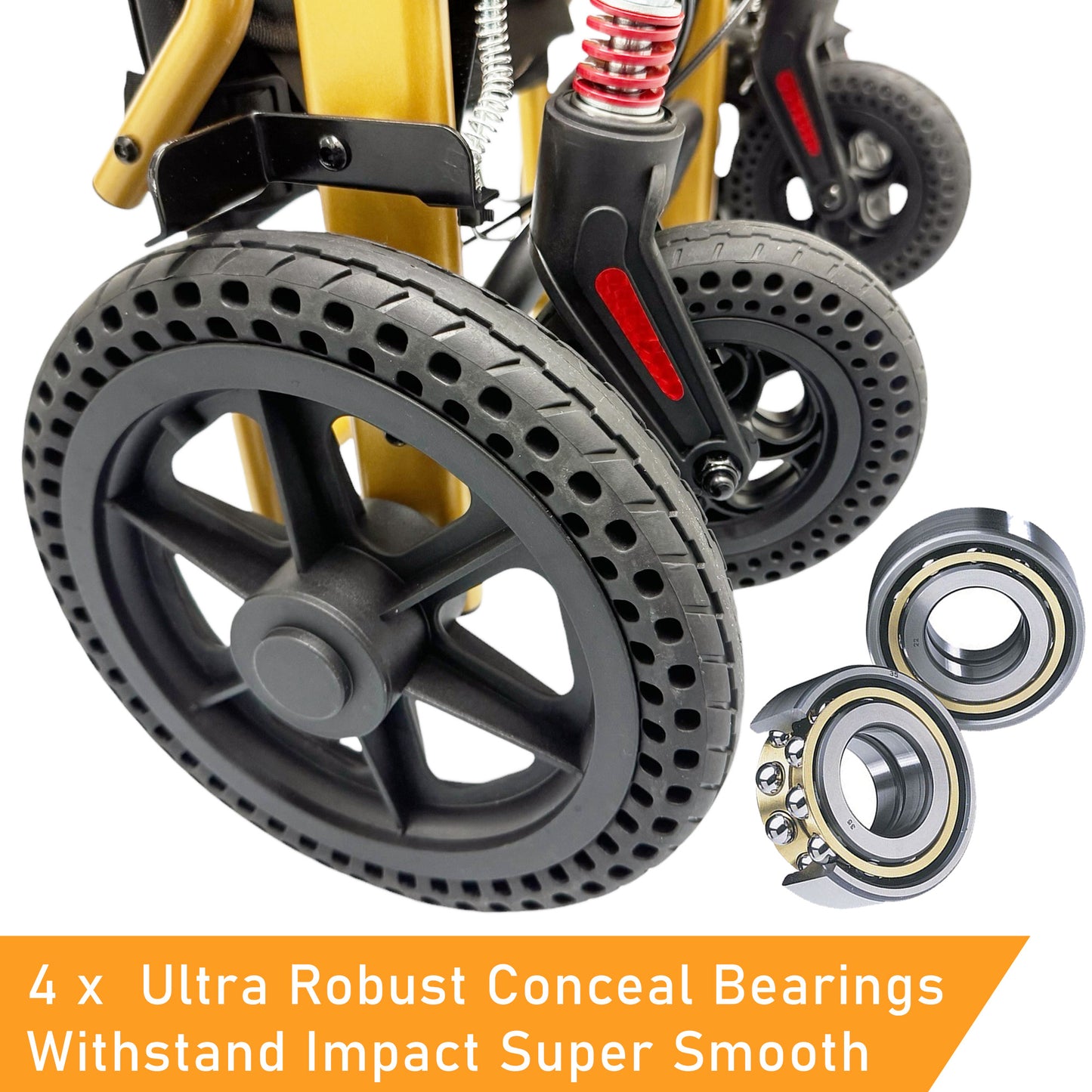 ViN DA03 | Travel Pushchair - Flip-up Armrest & footrest + Haversack bag Carrier + Cabin Approved Size