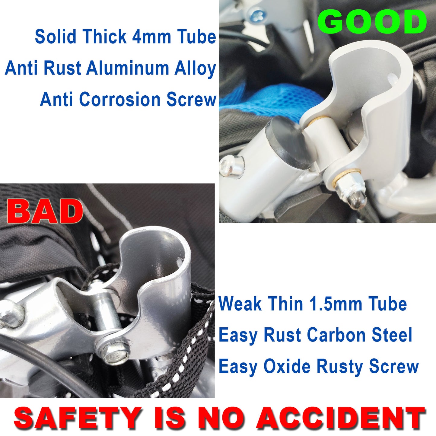 ViN 32ASAT | Pushchair - Fixed Armrest - Retractable Footrest - Anti Tipper