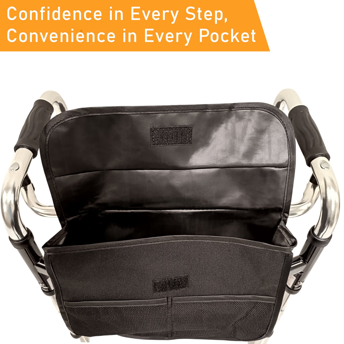 ViN-WF01 | ( * WITHOUT SEAT ) Elderly Walking Aid 2.9 kg Ultra Lightweight Aluminum Staggered Walking Function