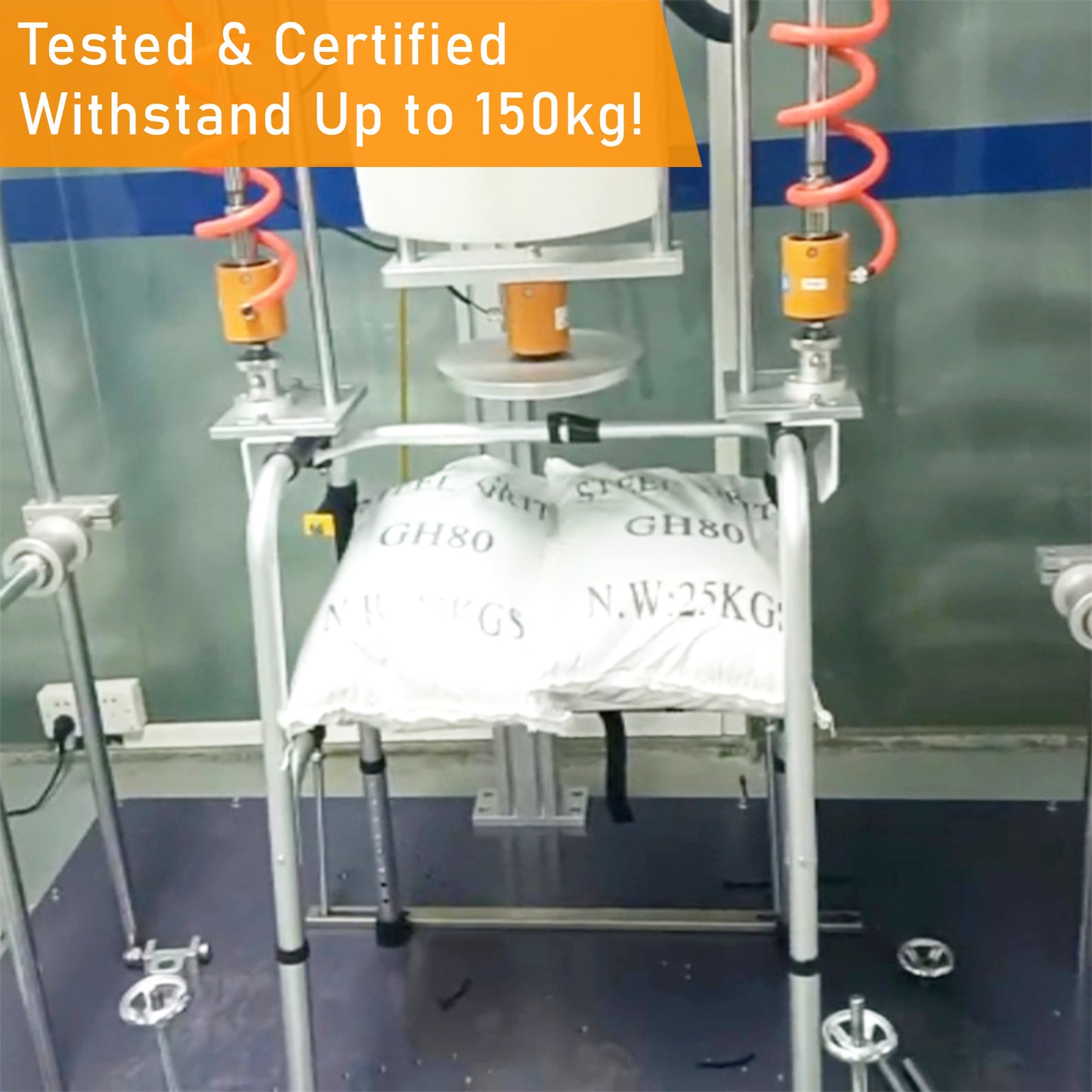 ViN-WF01 | ( * WITHOUT SEAT ) Elderly Walking Aid 2.9 kg Ultra Lightweight Aluminum Staggered Walking Function