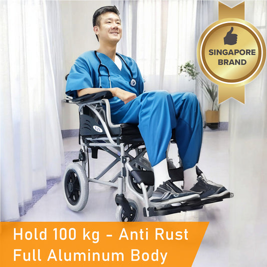 ViN-32AS | Pushchair - Fixed Armrest - Retractable Footrest for Compact Storage