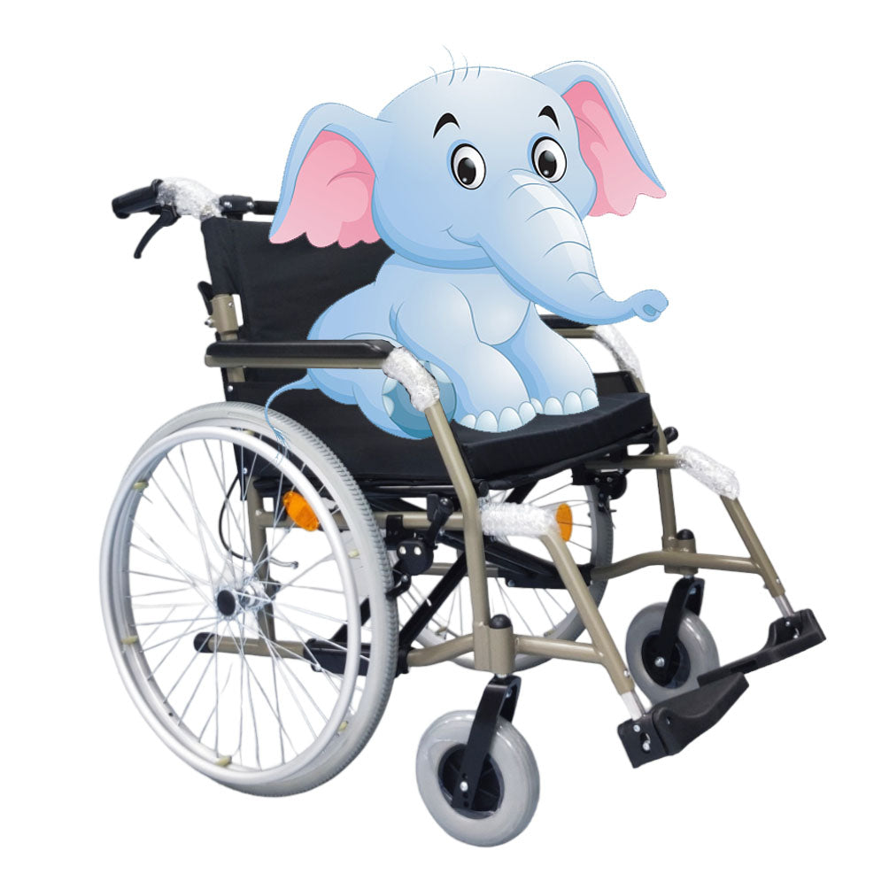 For users weight between 100 kg and 150 kg - BIG Large Bariatric Wheelchair