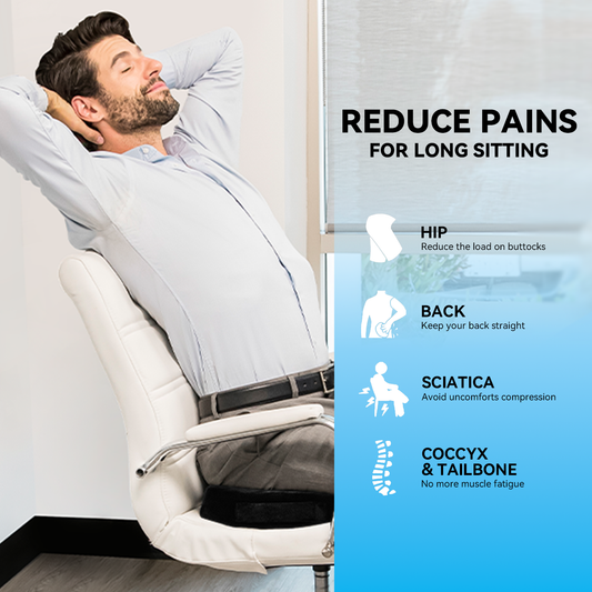 ViN-C02 - Premium Memory foam seat cushion with cooling gel