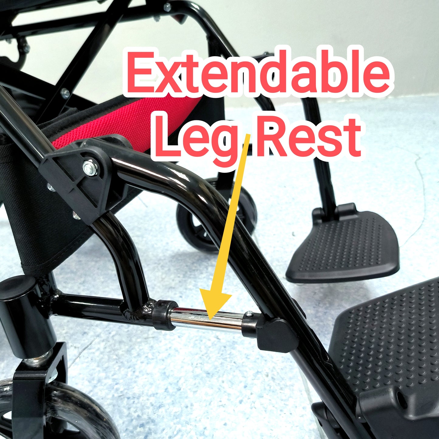 1.4 - "Model DY821" Pushchair - Retractable Footrest + Flip-up Armrest