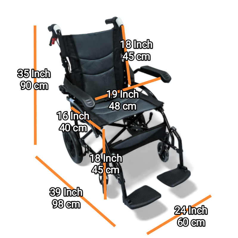 1.42 - "Model DY820" Pushchair - Retractable Footrest + Flip-up Armrest