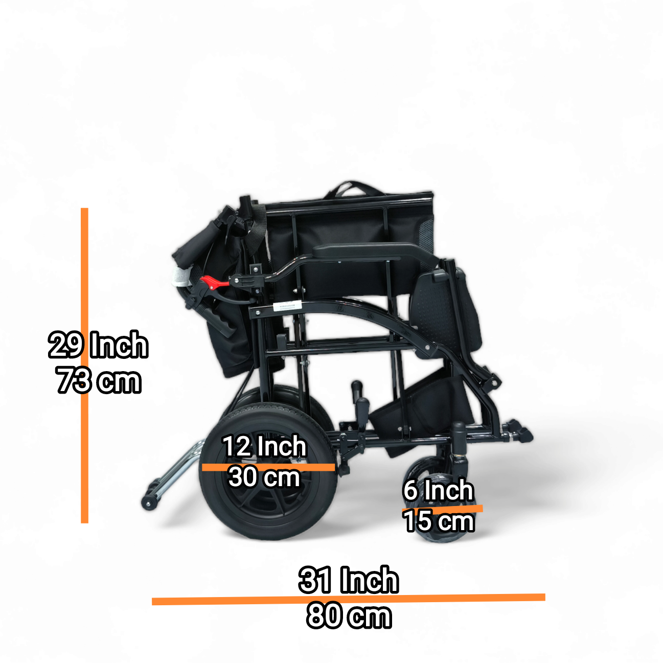 1.42 - "Model DY820" Pushchair - Retractable Footrest + Flip-up Armrest