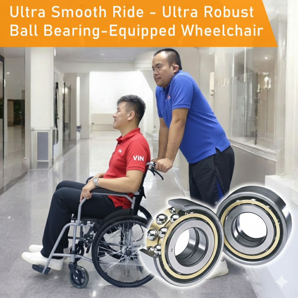 ViN-11A | Self Propelled Wheelchair -  Fixed Armrest -  Fixed Legrest