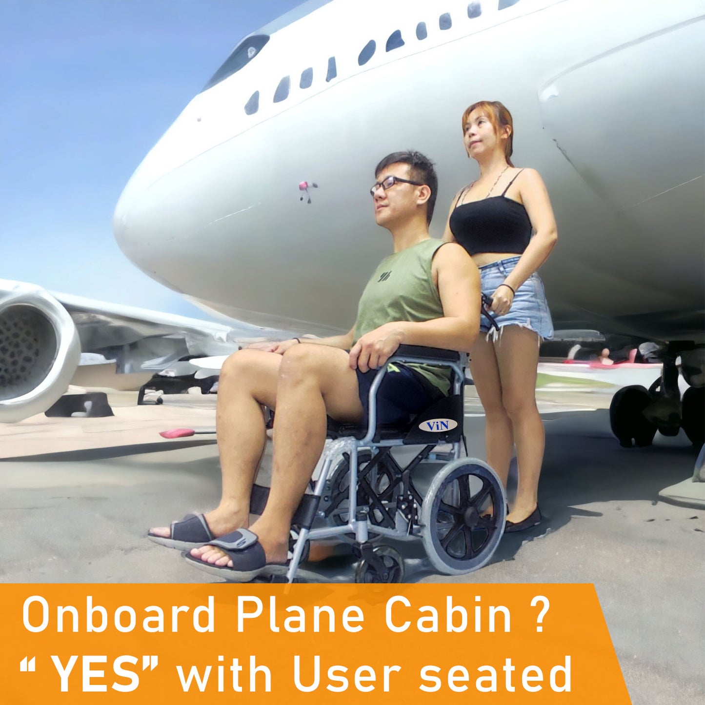 ViN 11AS | Pushchair - Fixed Armrest -  Fixed Legrest