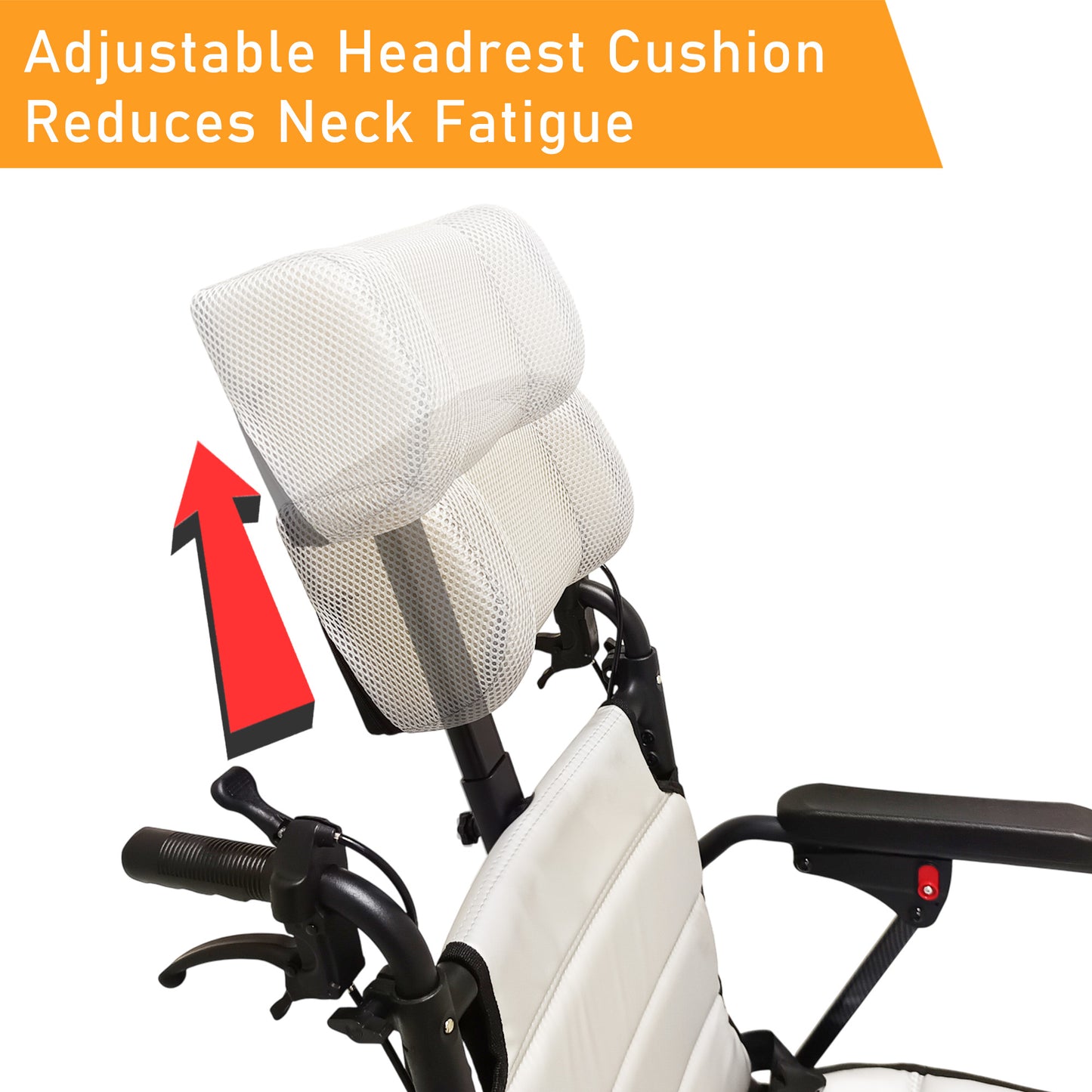 ViN-Q19 | Travel Recliner Pushchair - Flip-up Armrest & Footrest + Haversack bag Carrier + Cabin Approved Size + Adjustable Headrest