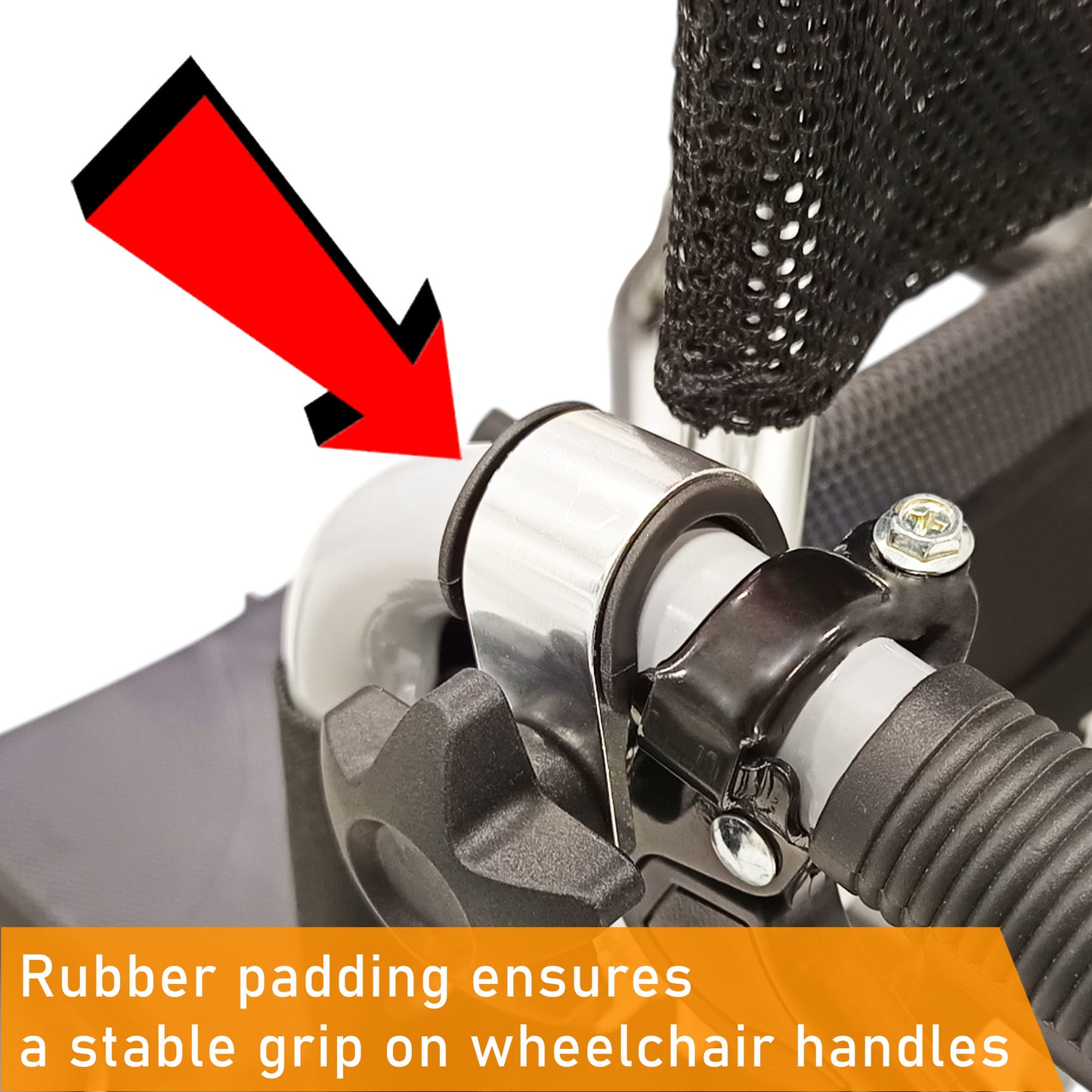 ViN HR-Red/Black - Adjustable High Headrest + Breathable + Quick and Easy Installation