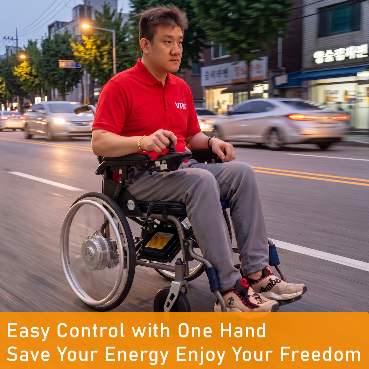 One-Touch Switch between Motorised Electric & Self-Propelled Wheelchair, LTA Approved, Lightweight Anti-Rust Aluminum, Washable Cushion, Flip-Up Armrests & Anti-Tipper.