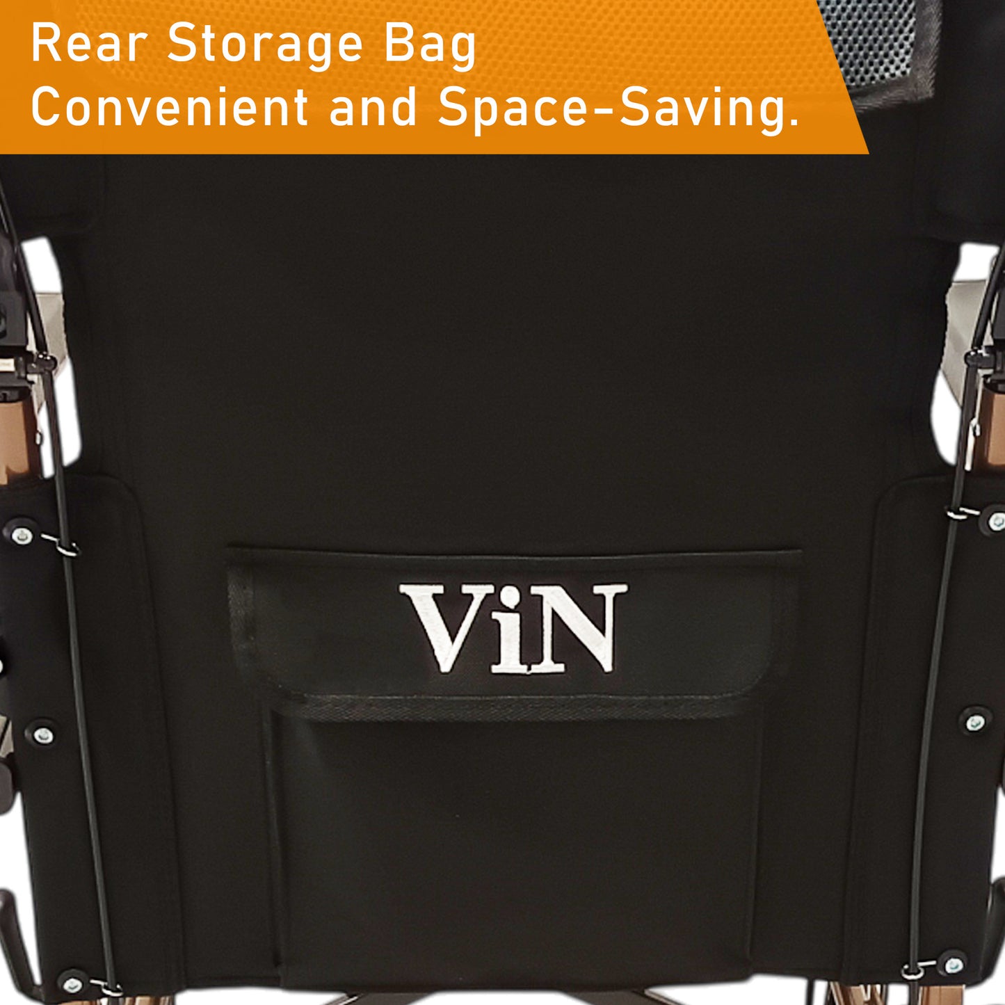 ViN-DY878 | Self Propelled Wheelchair + Washable Cushion + Flip-Up Armrest + Retractable Footrest + Anti Tipper