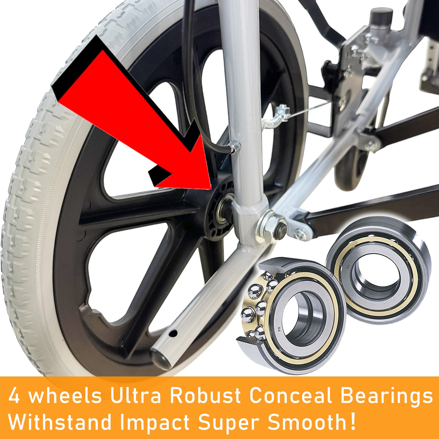 ViN 11AS | Pushchair - Fixed Armrest -  Fixed Legrest