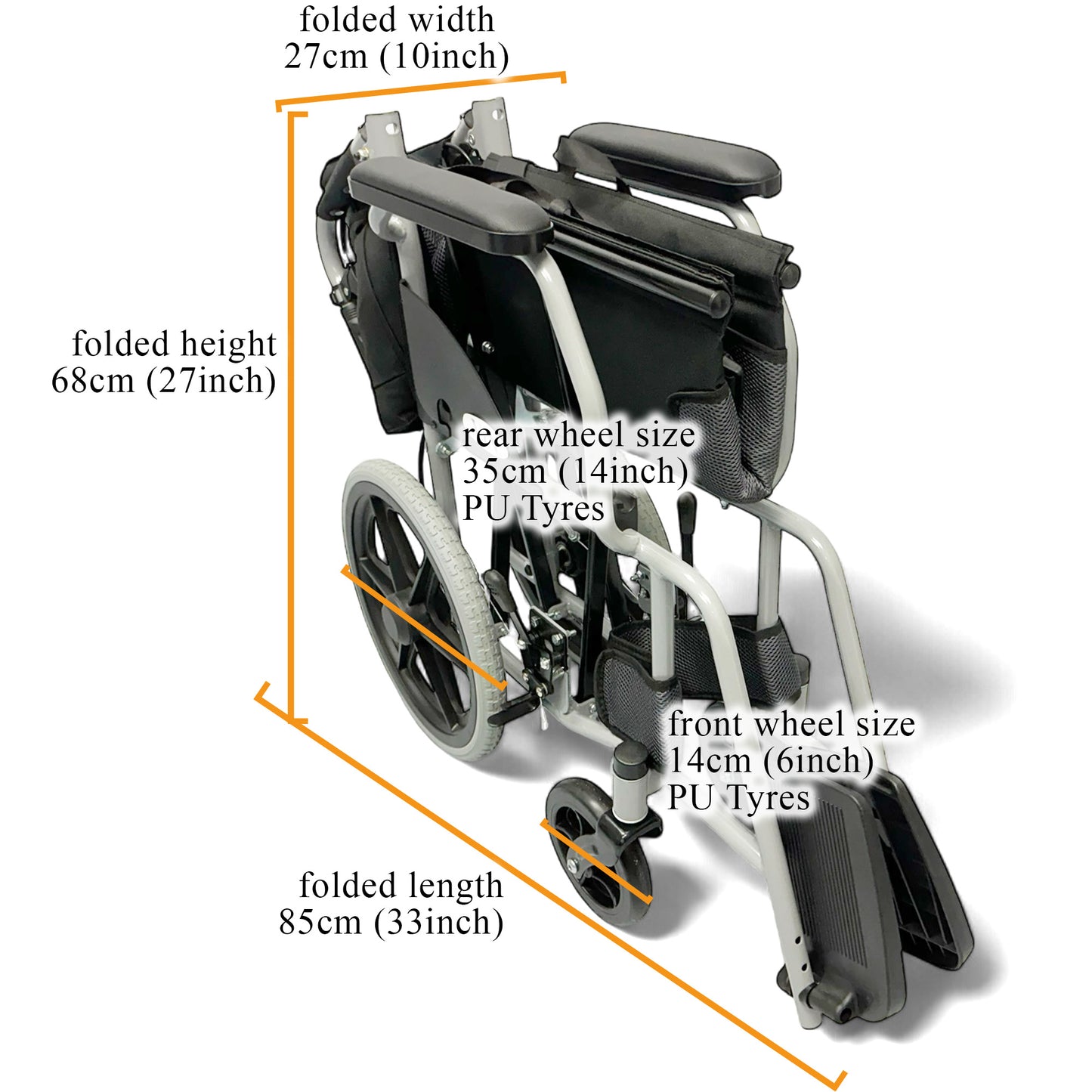 ViN 11AS | Pushchair - Fixed Armrest -  Fixed Legrest