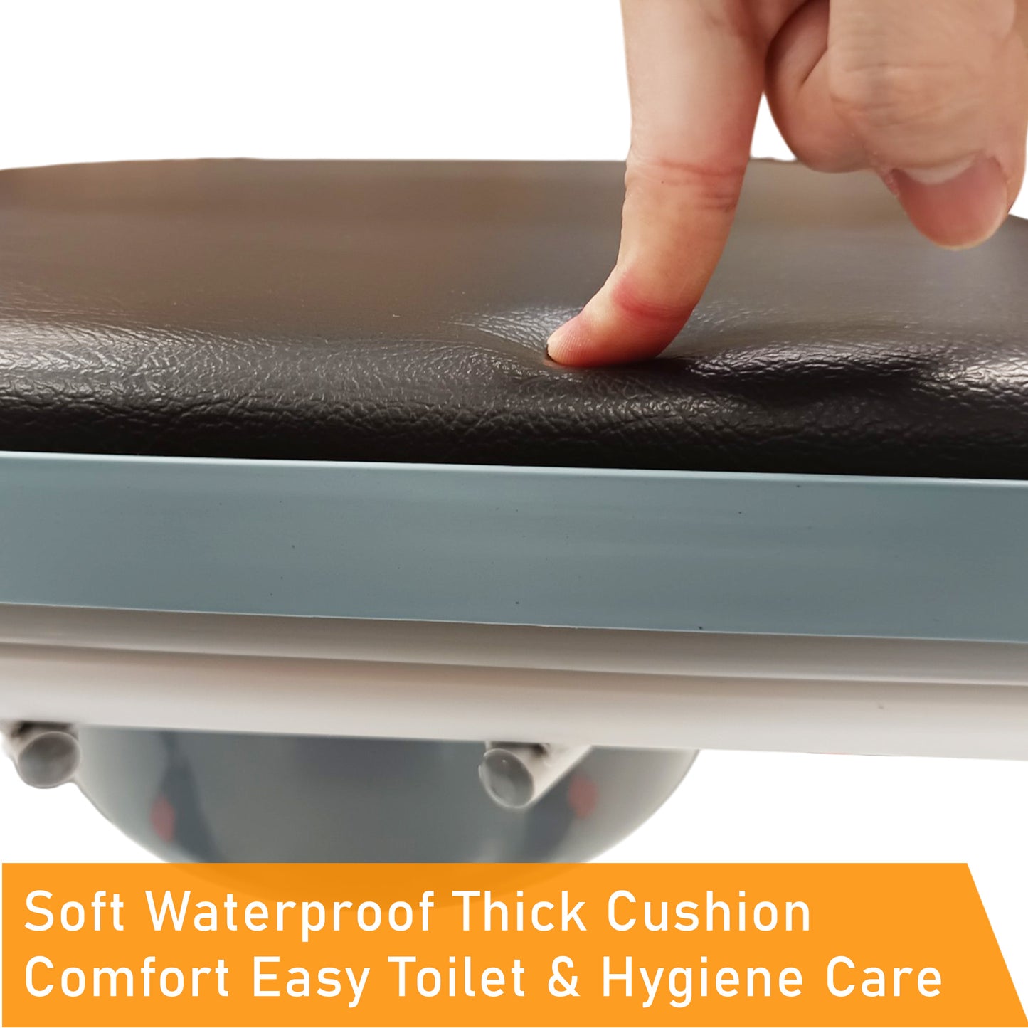 ViN-K07 - Anti-Rust Foldable Commode Shower Chair [Foldable]