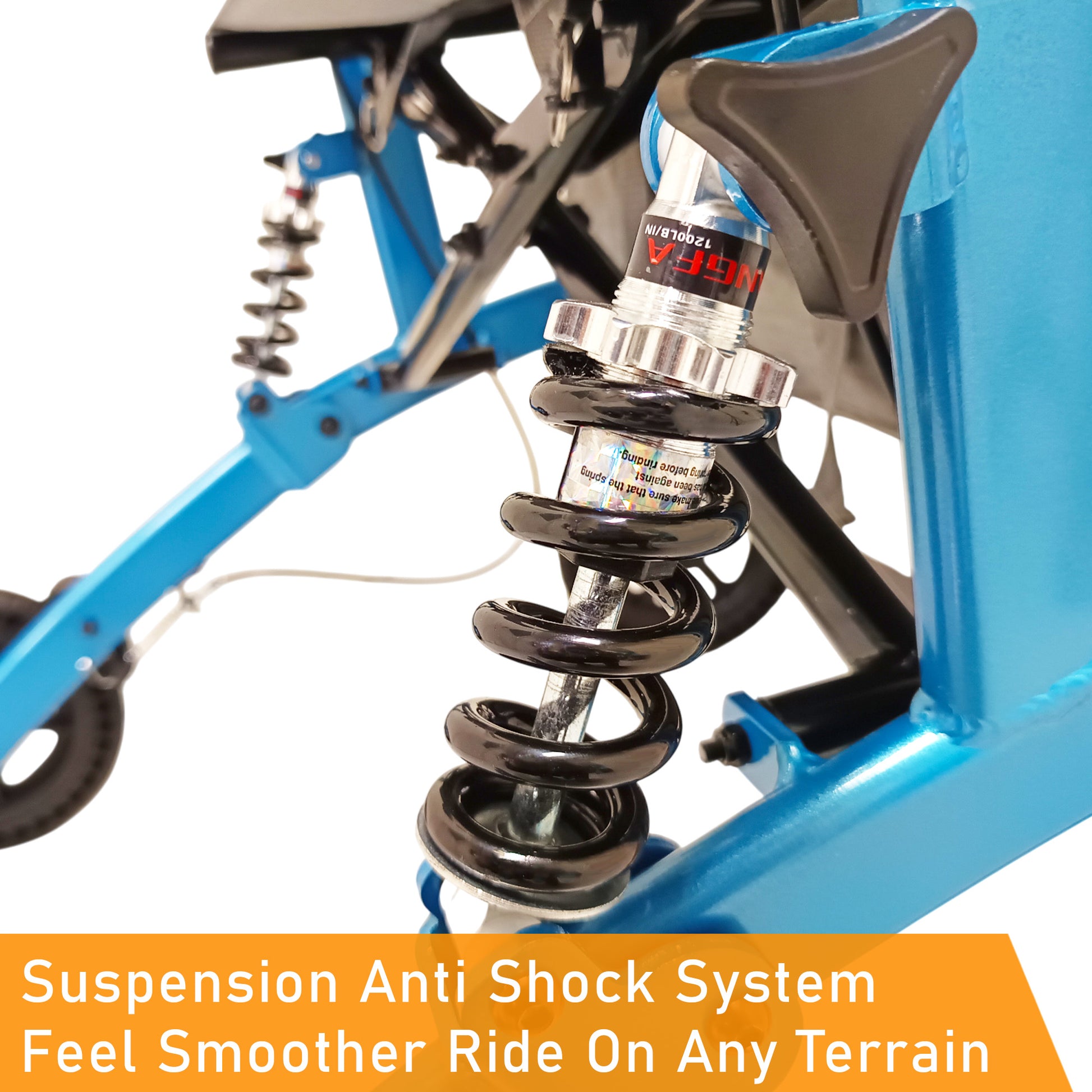 ViN-R1 lightweight rollator walker with adjustable height handles, flip-up footrest, suspension system, removable storage bag, and dual brake design.