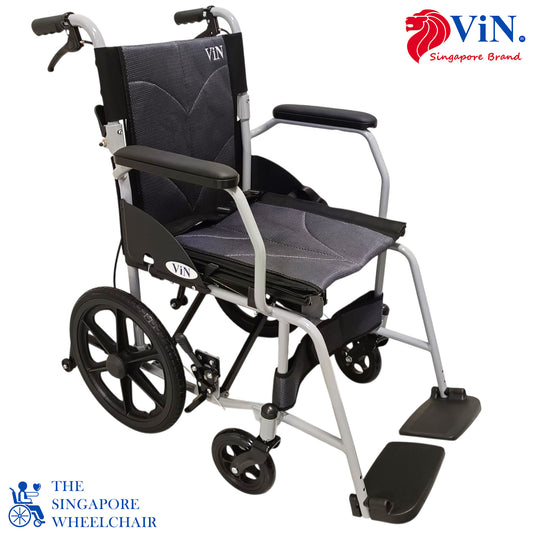 ViN-11ASAT | Pushchair with Anti Tipper + Fixed Armrest +  Fixed Legrest