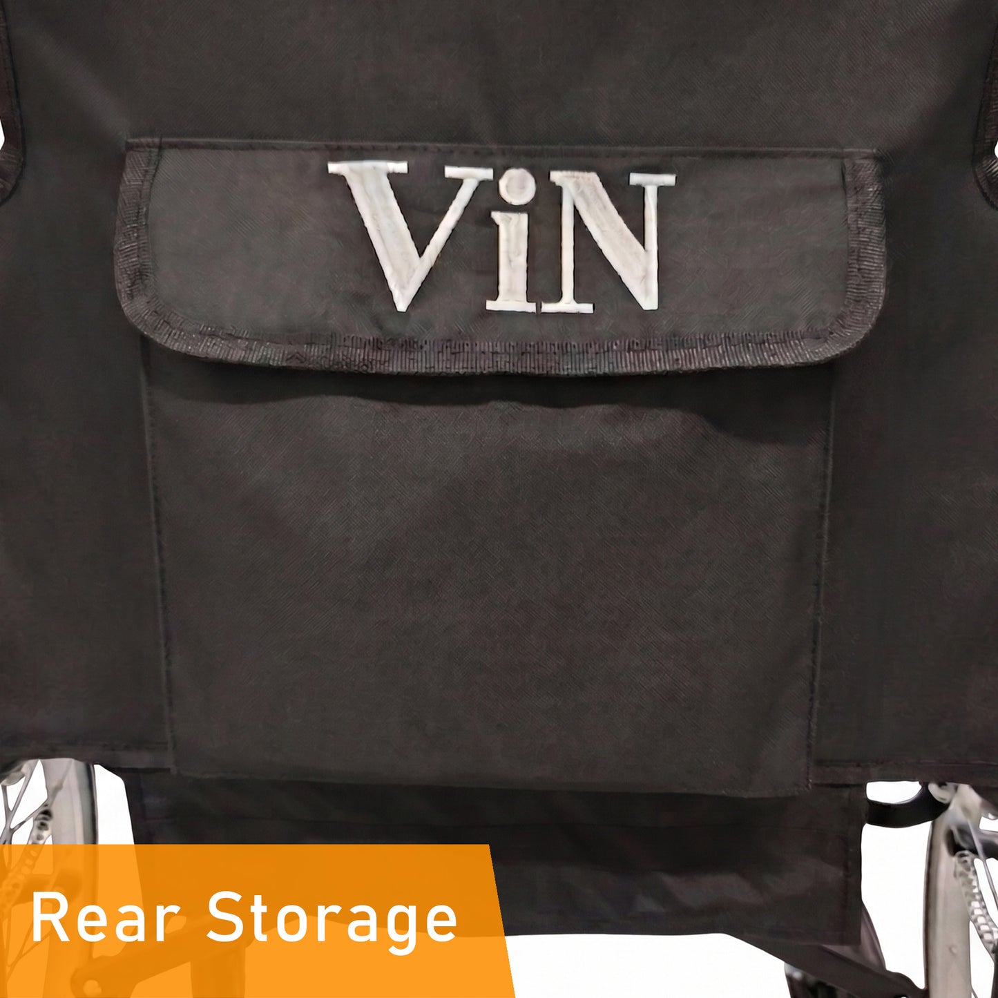 ViN-Curvi-S3 Foldable Wheelchair with Washable Cushion Self-Propelled