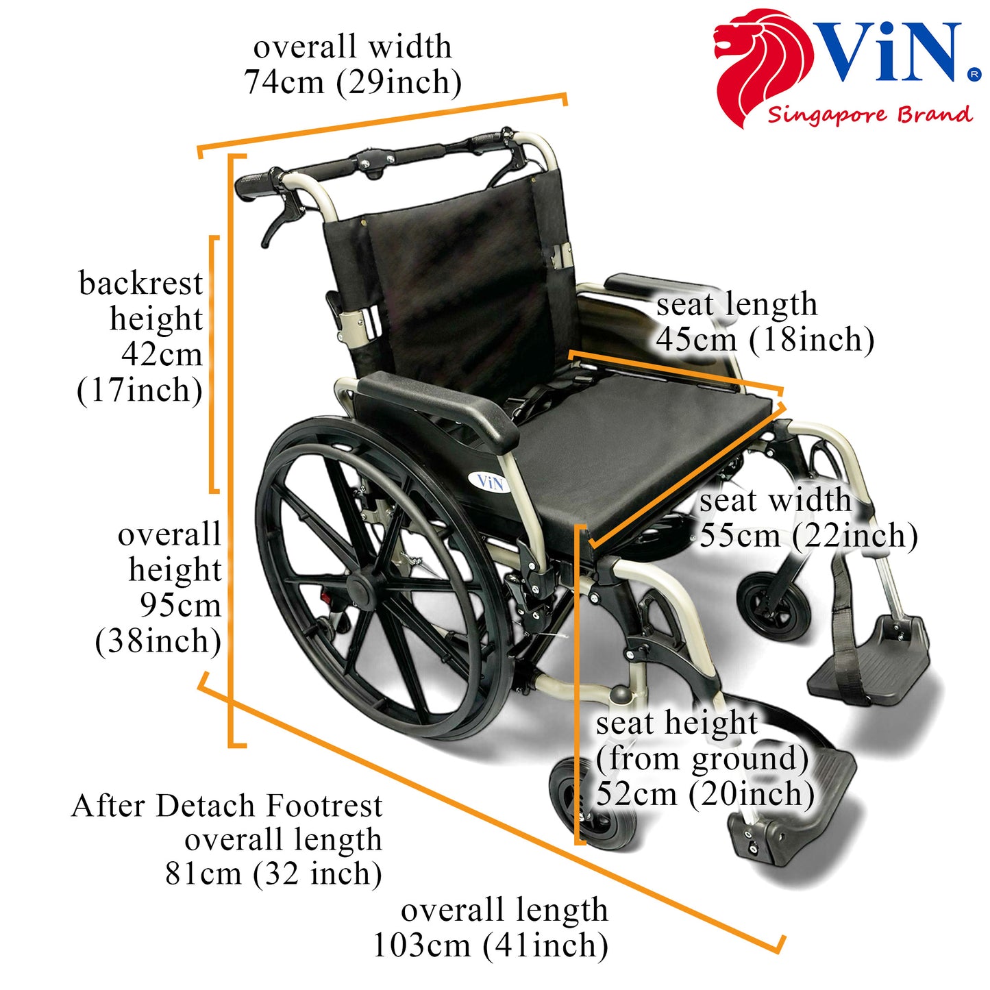 big wheelchair
