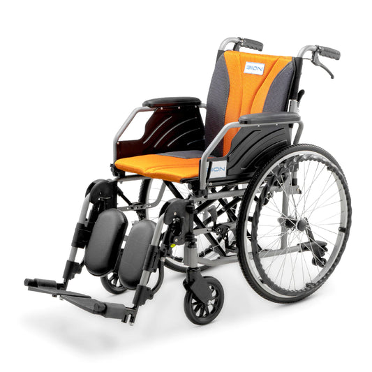 Bion | 02497 iLight Wheelchair, Elevating, FA (Flip-up Armrests) (17.3 Inch Seat Width)