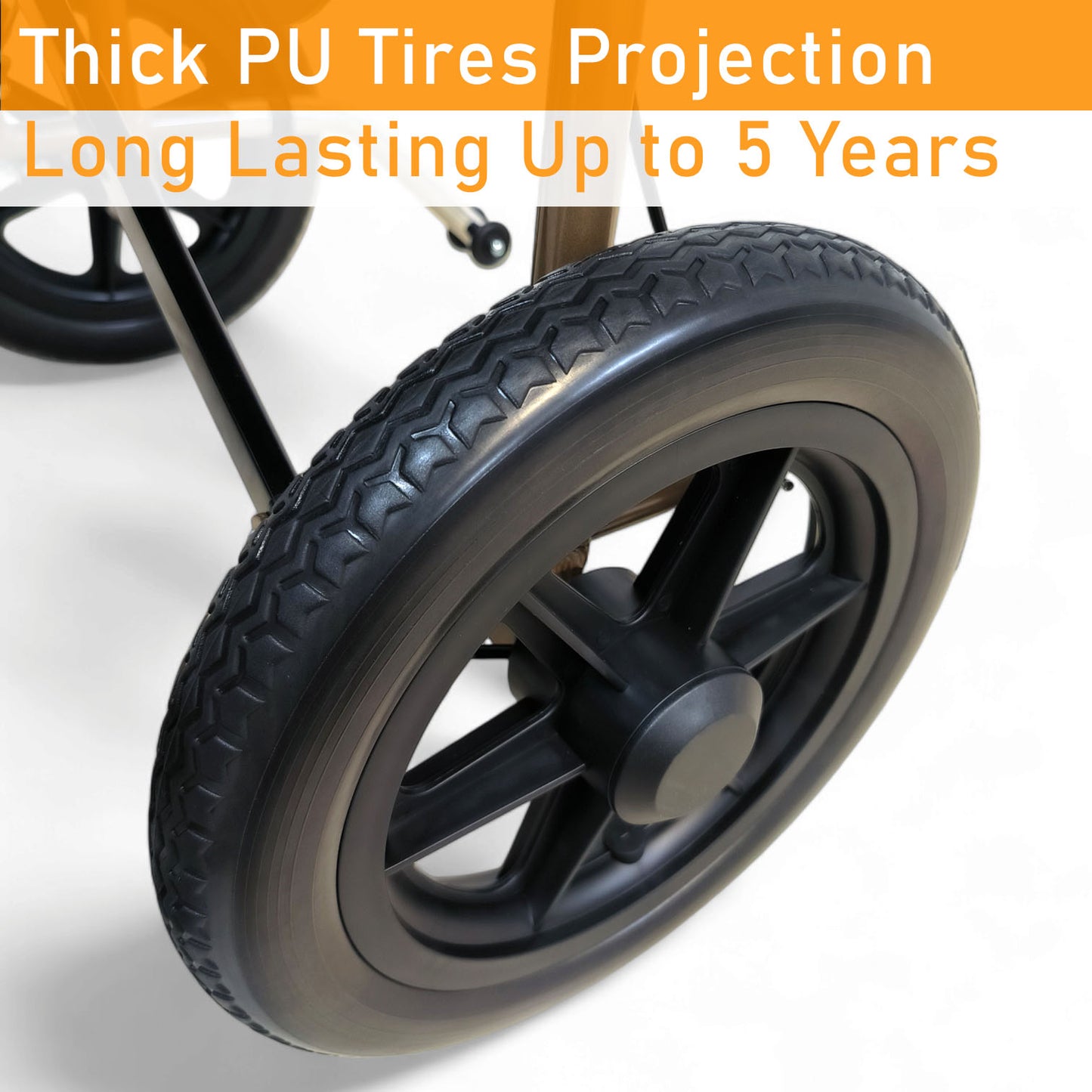ViN DY821 | Pushchair - Flip-Up Armrest - Retractable Footrest - Anti Tipper
