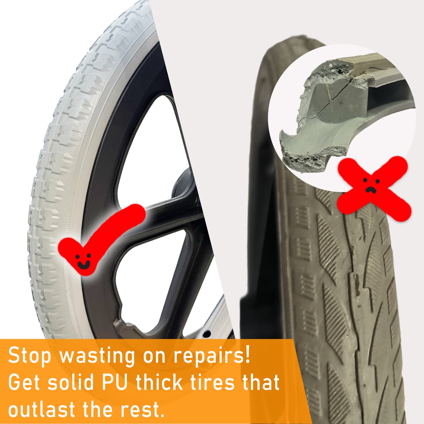 ViN 11AS | Pushchair - Fixed Armrest -  Fixed Legrest