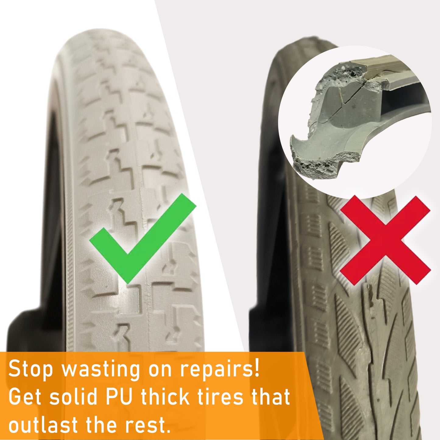 ViN-11AS | Pushchair + Fixed Armrest +  Fixed Legrest