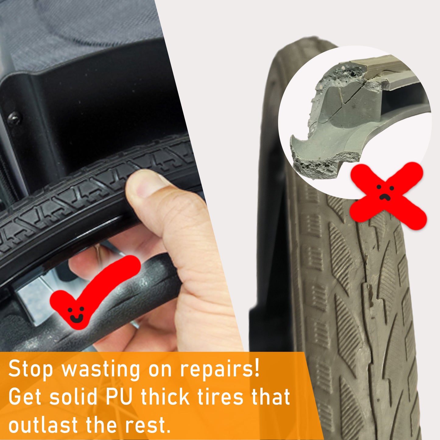 ViN 11A | Self Propelled Wheelchair -  Fixed Armrest -  Fixed Legrest