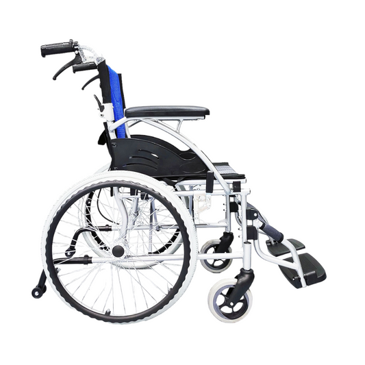 1.31 - "Model VIN 32AAT" Wheelchair - Retractable Footrest + Self Propelled + Anti Tipper